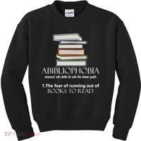 Abibliophobia Cool Gift Kids Sweatshirt thumb 0