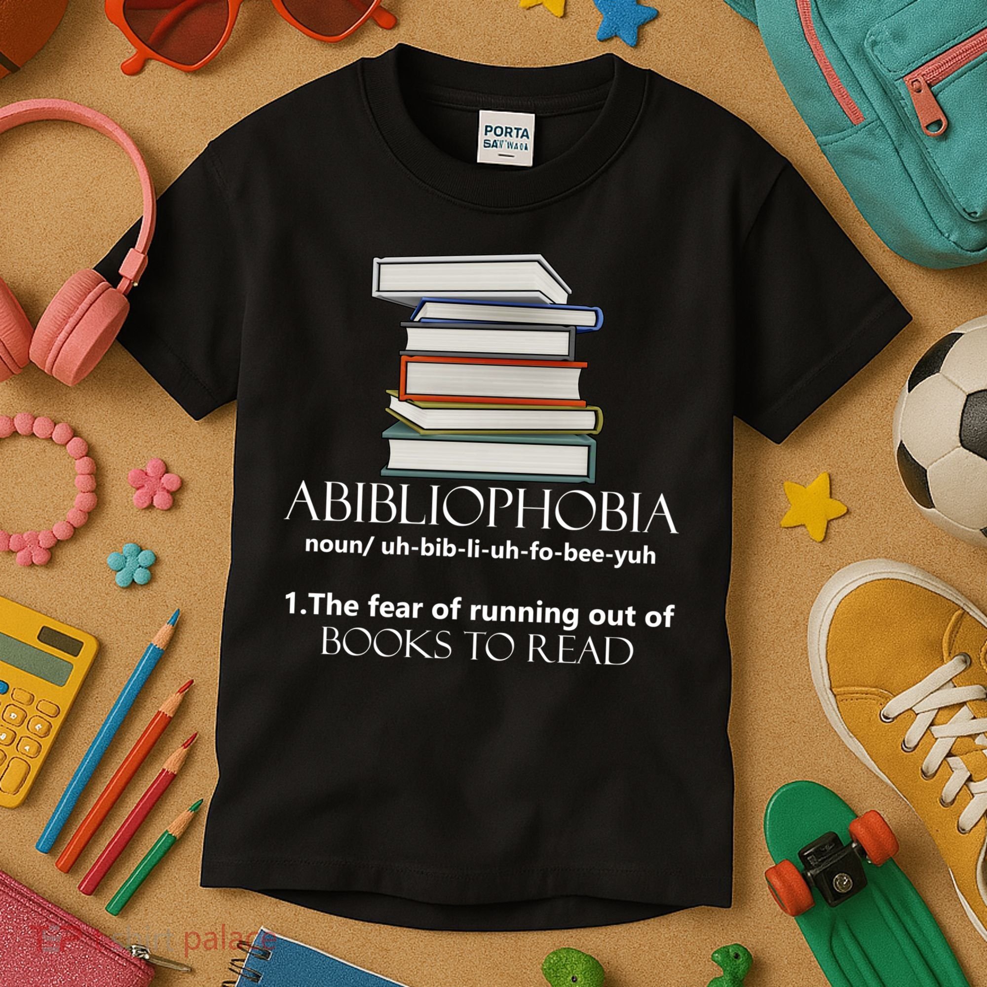 Abibliophobia Cool Gift Kids T-Shirt