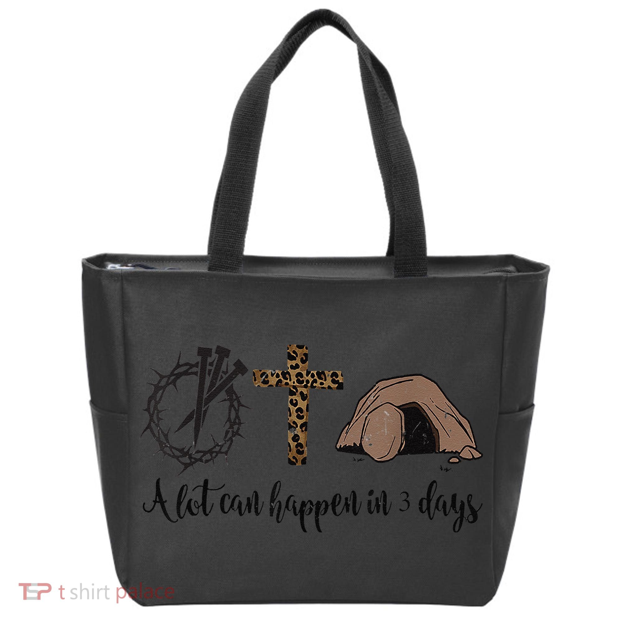 Alot Can Happen In 3 Days , Hallelujah Easter Tote Bag