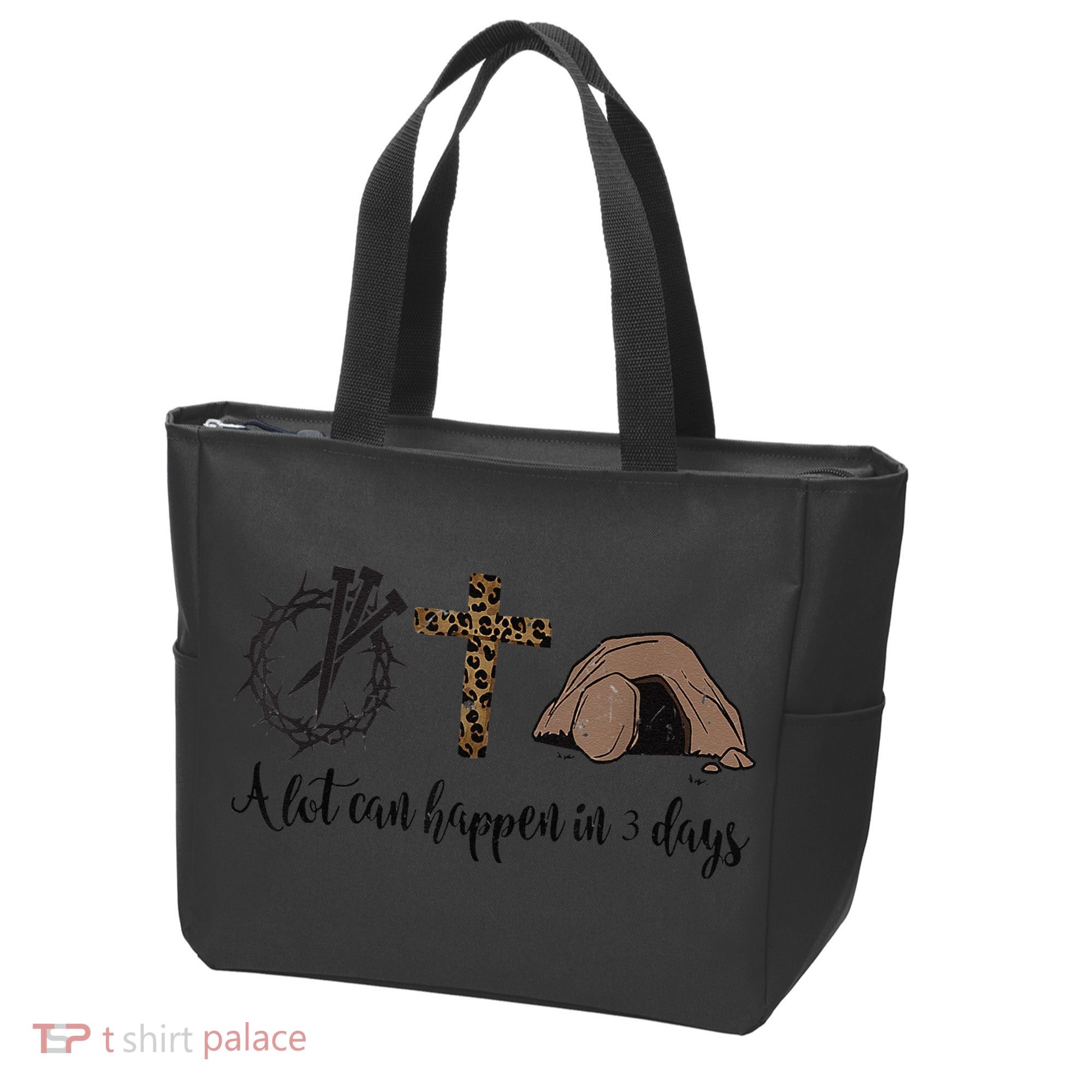 Alot Can Happen In 3 Days , Hallelujah Easter Tote Bag