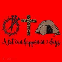 Alot Can Happen In 3 Days , Hallelujah Easter Santa Hat thumb 1