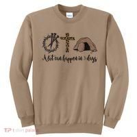 Alot Can Happen In 3 Days , Hallelujah Easter Sweatshirt thumb 0