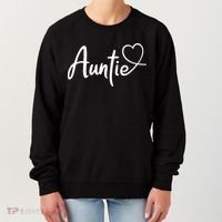 Auntie Cute Heart Logo Women's Sweatshirt thumb 0