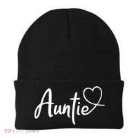 Auntie Cute Heart Logo Beanie thumb 0