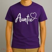 Auntie Cute Heart Logo T-Shirt thumb 3