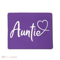 Auntie Cute Heart Logo Mousepad thumb 0