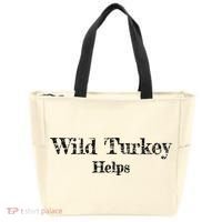 Al Co Hall Inc. Wild Turkey Distressed Tote Bag thumb 0
