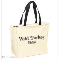 Al Co Hall Inc. Wild Turkey Distressed Tote Bag thumb 2
