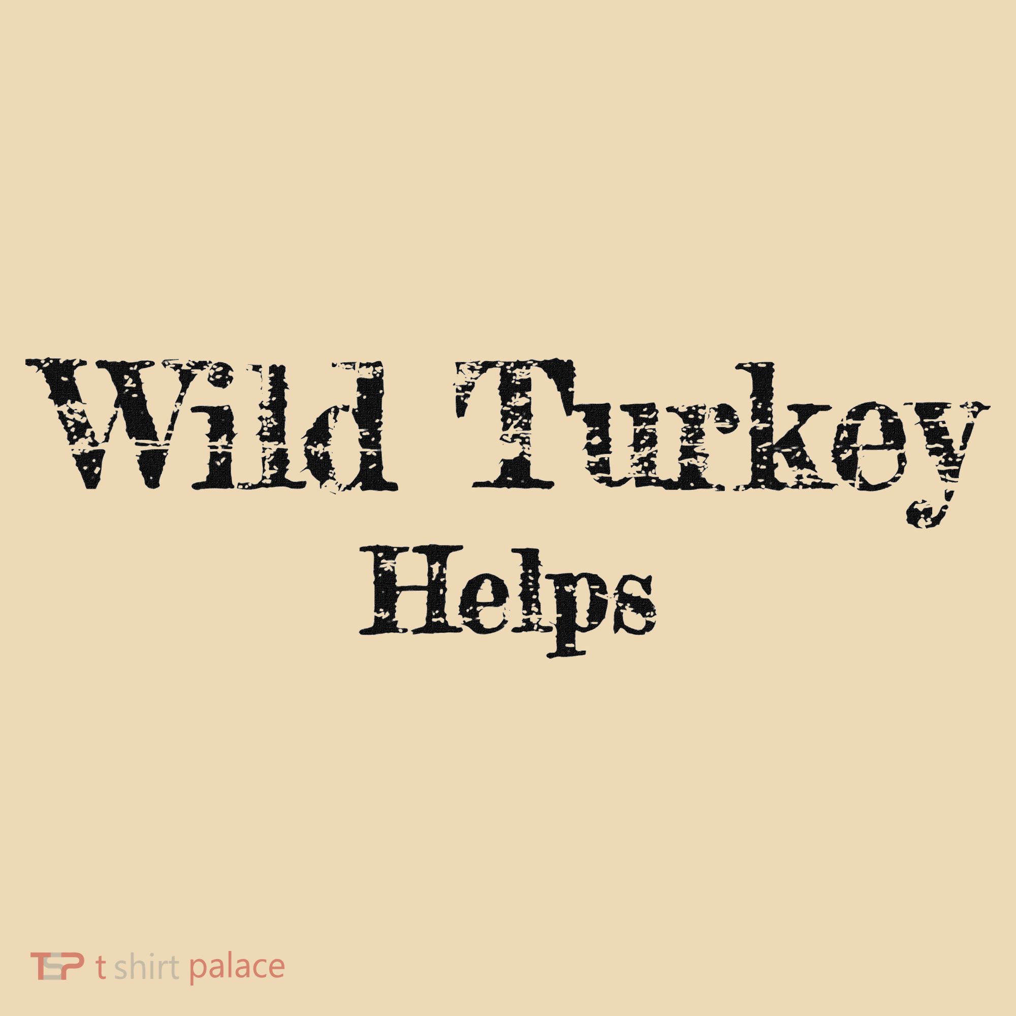 Al Co Hall Inc. Wild Turkey Distressed Tote Bag