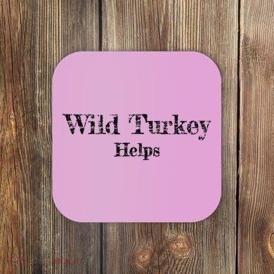 Al Co Hall Inc. Wild Turkey Distressed Coaster