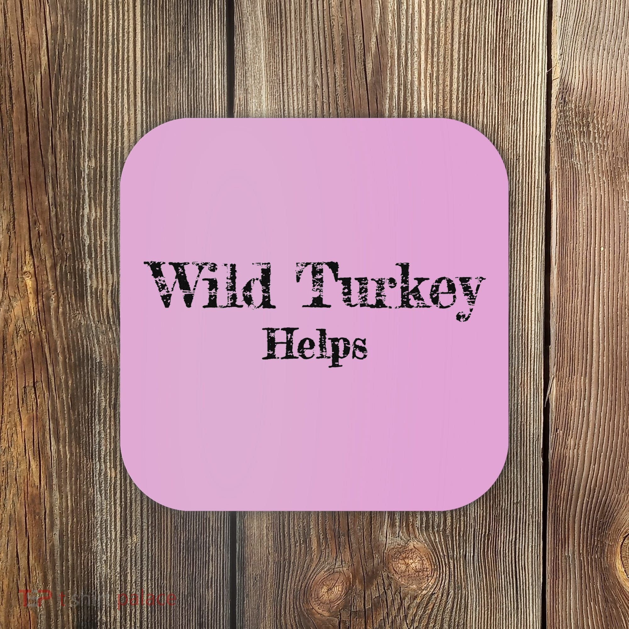 Al Co Hall Inc. Wild Turkey Distressed Coaster