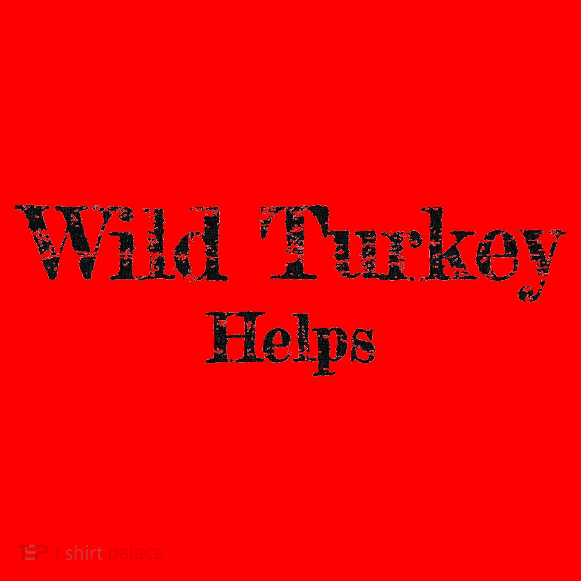 Al Co Hall Inc. Wild Turkey Distressed Santa Hat