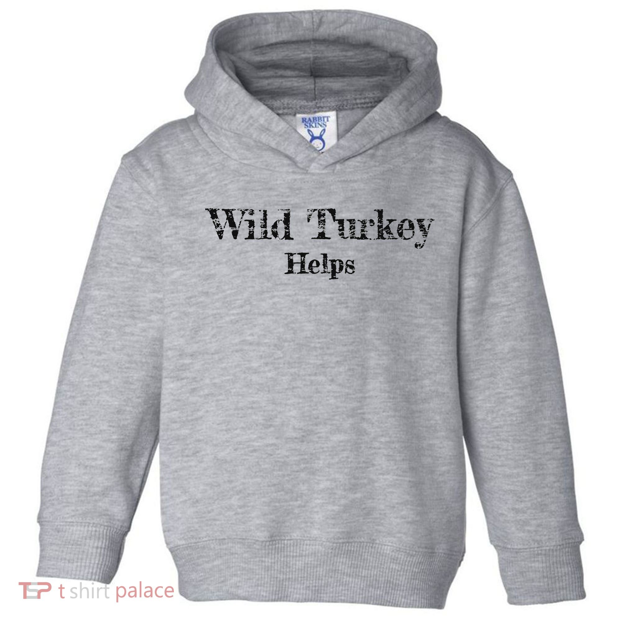 Al Co Hall Inc. Wild Turkey Distressed Toddler Hoodie