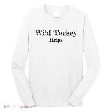 Al Co Hall Inc. Wild Turkey Distressed Long Sleeve Shirt
