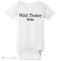 Al Co Hall Inc. Wild Turkey Distressed Baby Bodysuit thumb 0