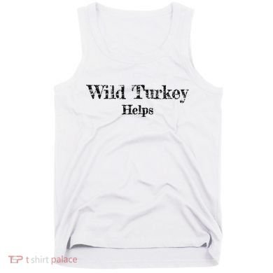 Al Co Hall Inc. Wild Turkey Distressed Tank Top