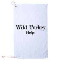 Al Co Hall Inc. Wild Turkey Distressed Golf Towel thumb 0