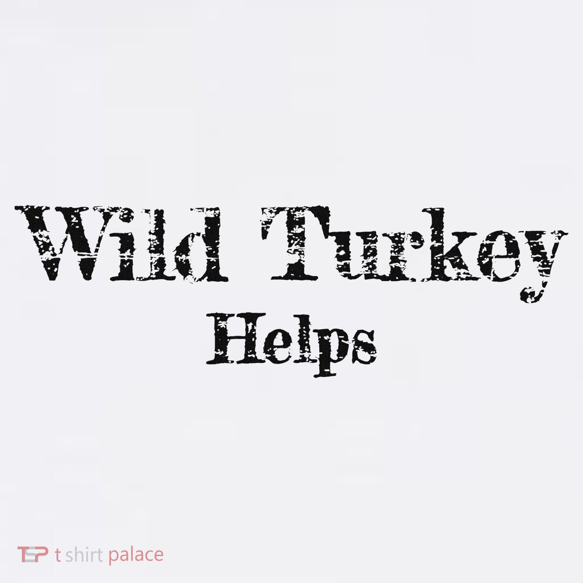 Al Co Hall Inc. Wild Turkey Distressed Visor
