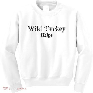 Al Co Hall Inc. Wild Turkey Distressed Kids Sweatshirt