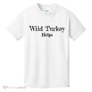 Al Co Hall Inc. Wild Turkey Distressed Kids T-Shirt