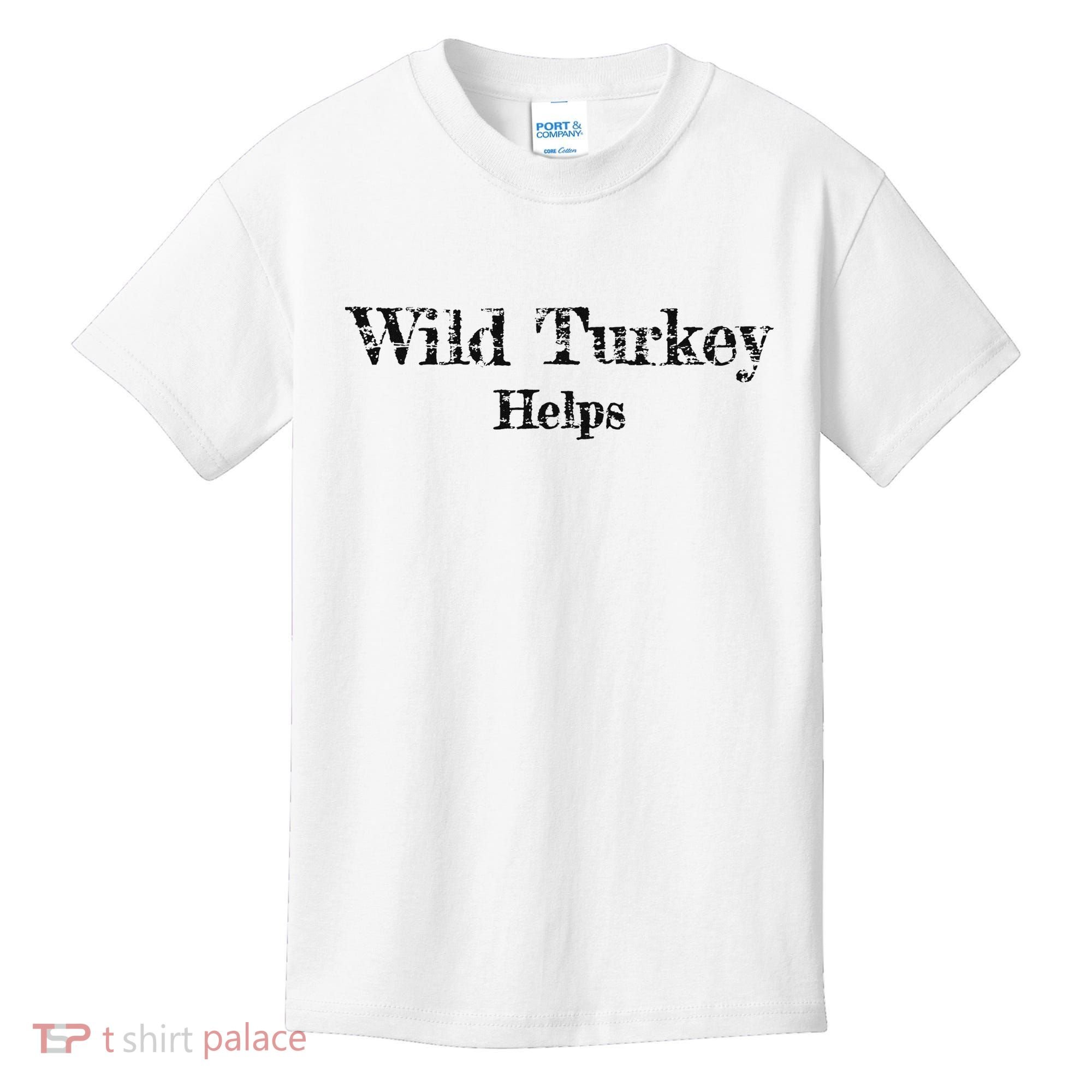 Al Co Hall Inc. Wild Turkey Distressed Kids T-Shirt