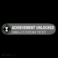 Achievement Unlocked Custom Personalize Text USA-Made Doggie Bandana thumb 2
