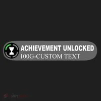 Achievement Unlocked Custom Personalize Text Tumbler thumb 3