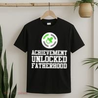 Achievement Unlocked Fatherhood T-Shirt thumb 2