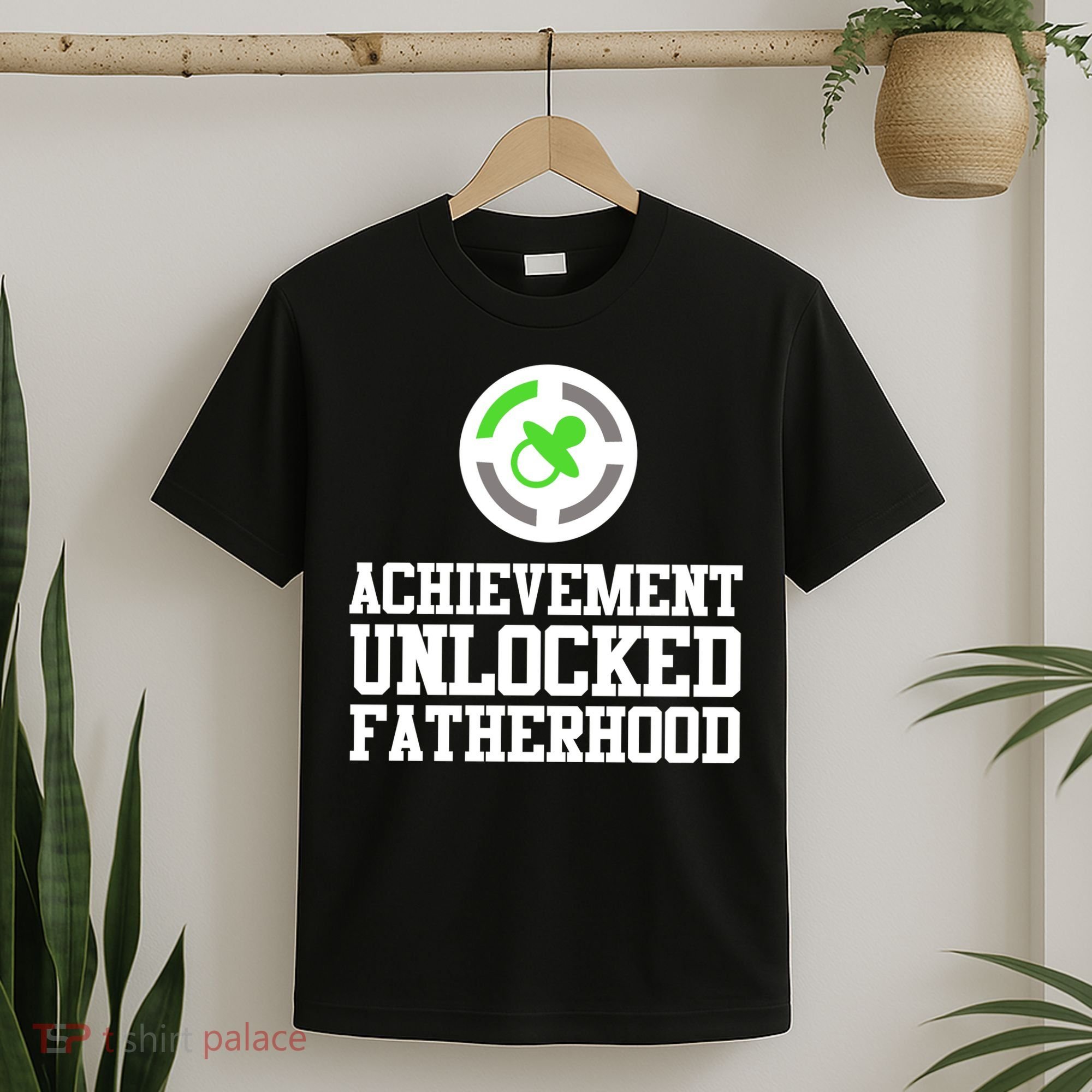 Achievement Unlocked Fatherhood T-Shirt