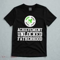 Achievement Unlocked Fatherhood T-Shirt thumb 5