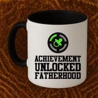 Achievement Unlocked Fatherhood Coffee Mug thumb 2
