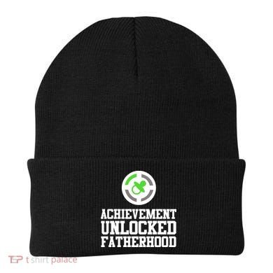 Achievement Unlocked Fatherhood Beanie