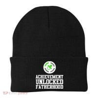 Achievement Unlocked Fatherhood Beanie thumb 0