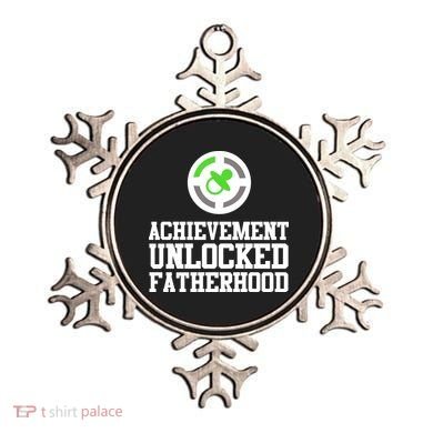 Achievement Unlocked Fatherhood Ornament