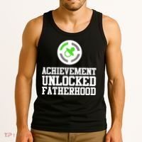 Achievement Unlocked Fatherhood Tank Top thumb 3