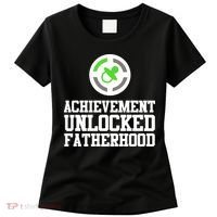 Achievement Unlocked Fatherhood Women's T-Shirt thumb 0