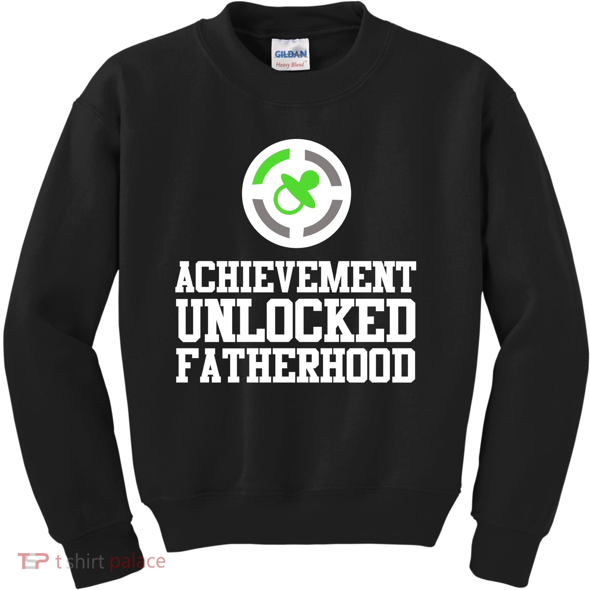 Achievement Unlocked Fatherhood Kids Sweatshirt