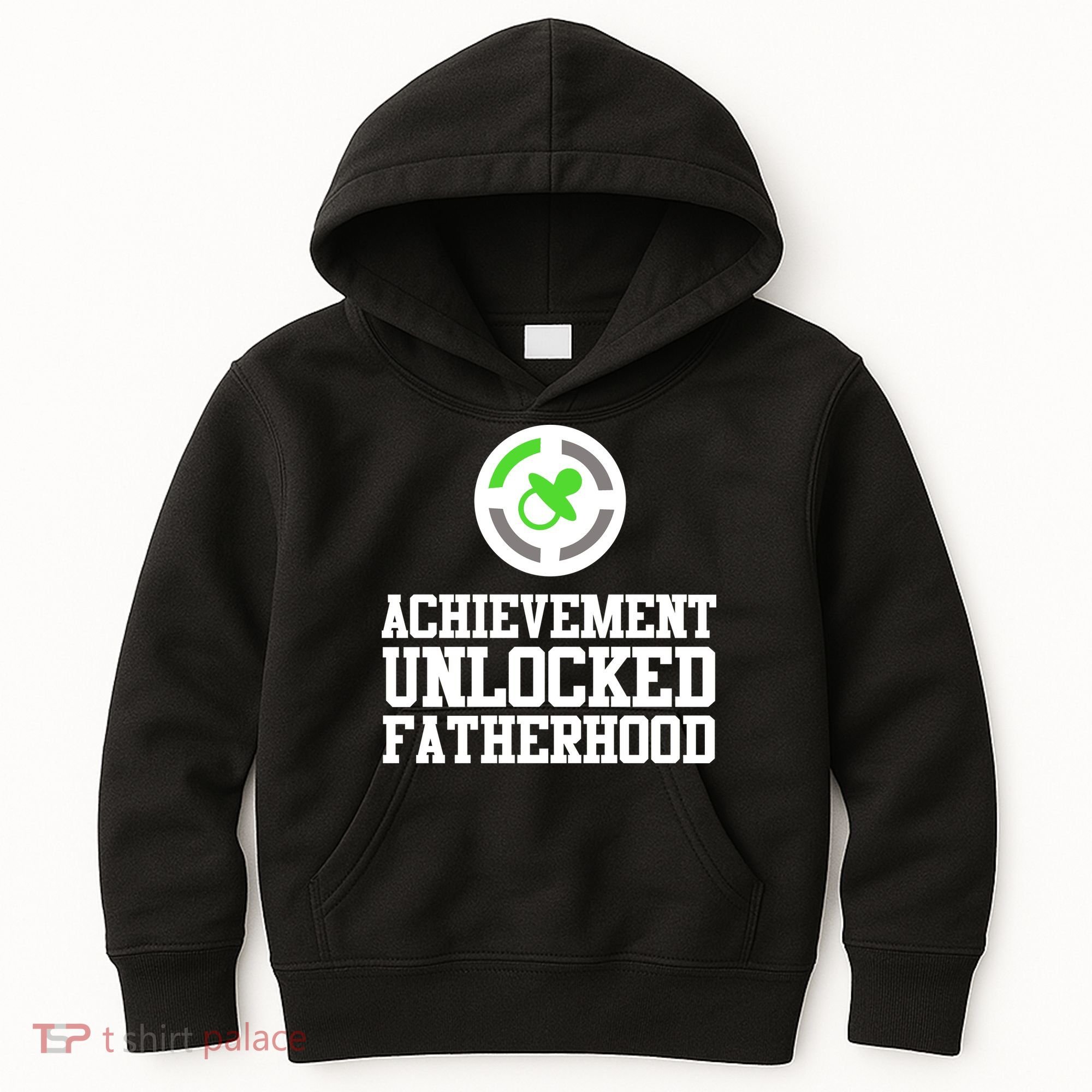 Achievement Unlocked Fatherhood Kids Hoodie