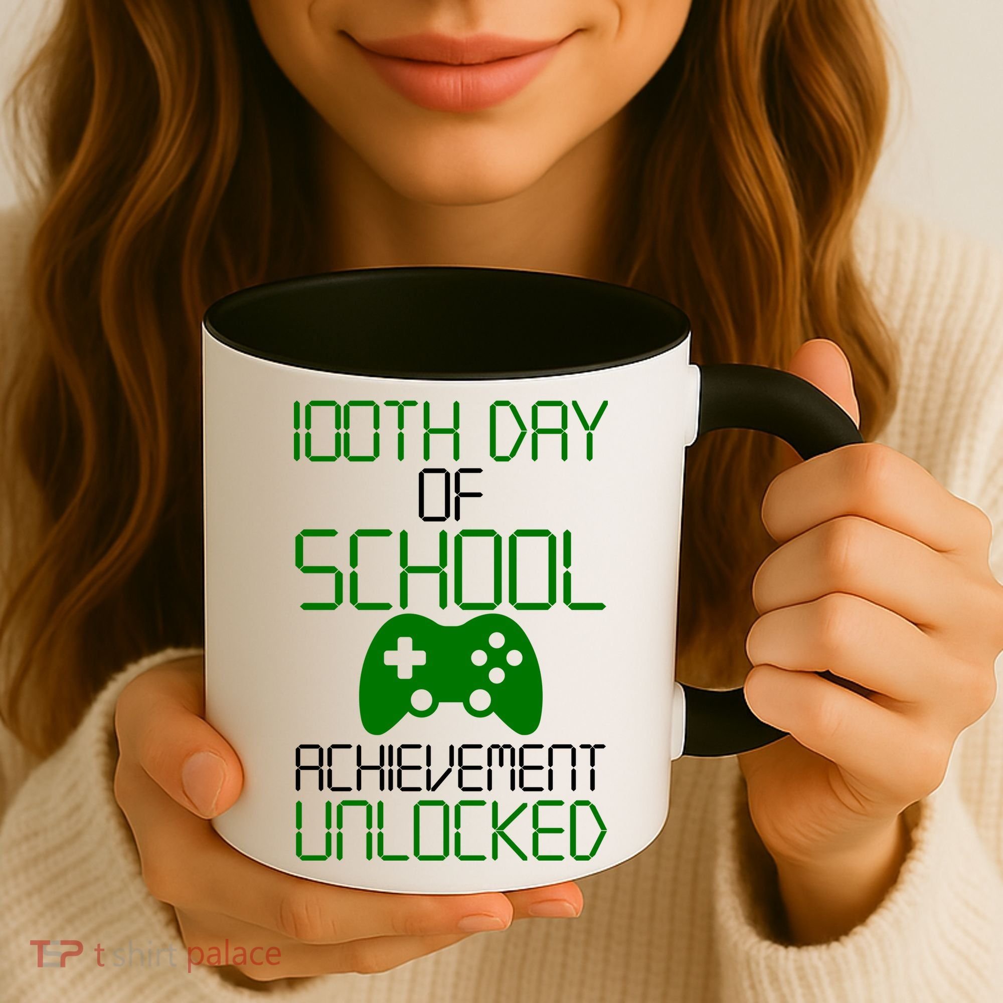 Achievement Unlocked Funny 100th Day Of School Coffee Mug