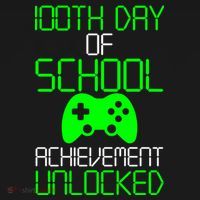 Achievement Unlocked Funny 100th Day Of School Women's Hoodie thumb 2