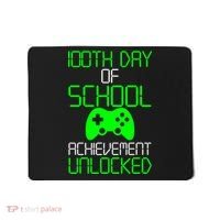 Achievement Unlocked Funny 100th Day Of School Mousepad thumb 0