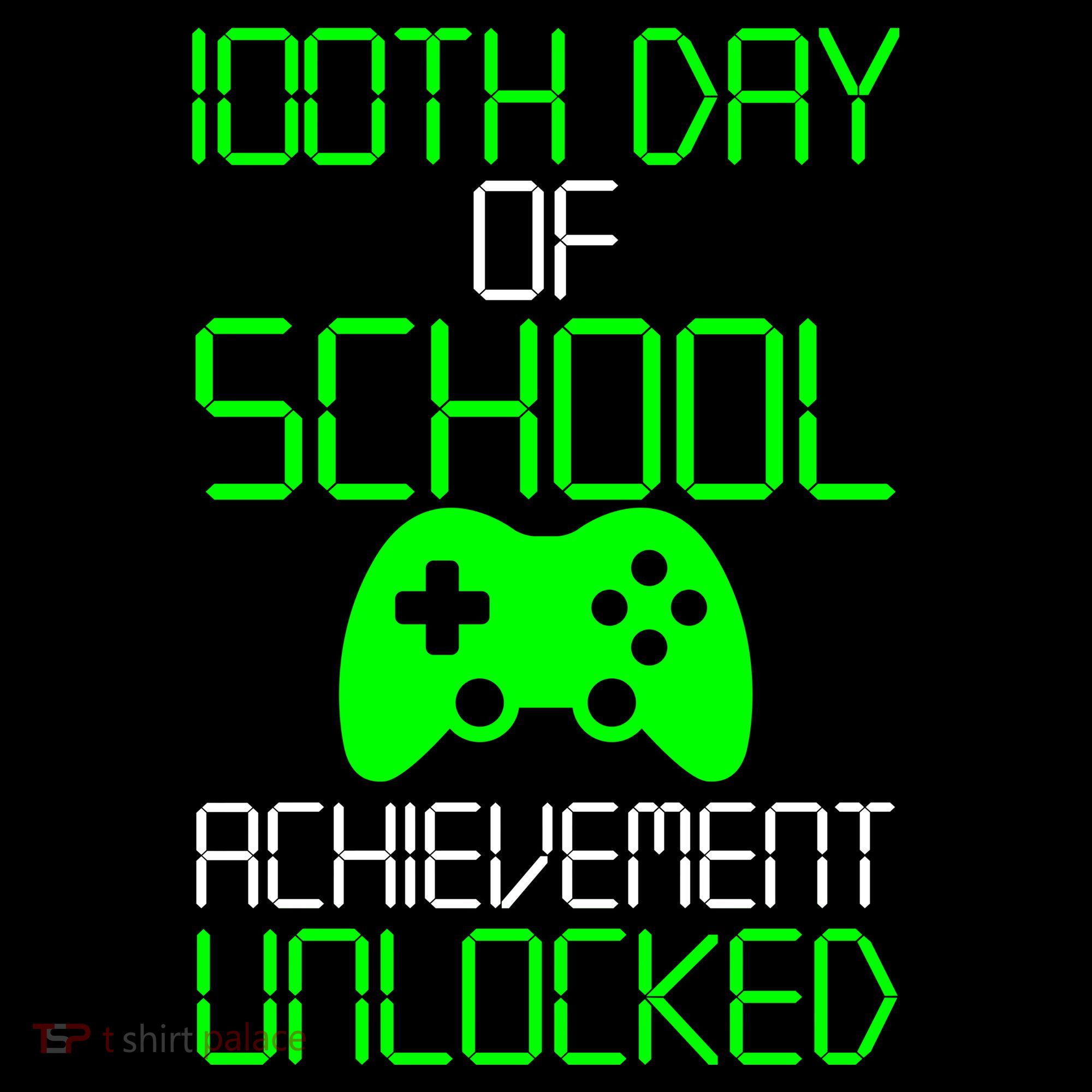 Achievement Unlocked Funny 100th Day Of School Women's Tank Top
