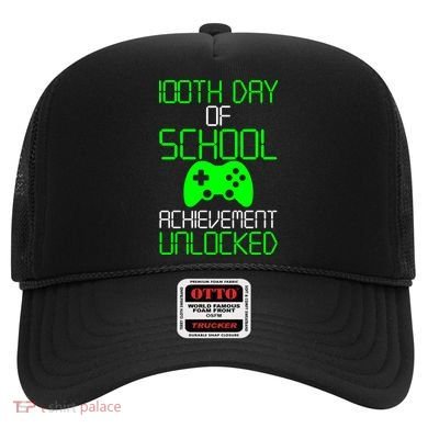Achievement Unlocked Funny 100th Day Of School Hat