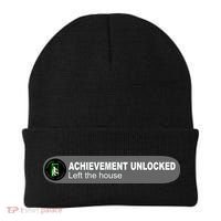 Achievement Unlocked Left The House Beanie thumb 0