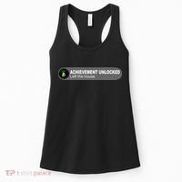 Achievement Unlocked Left The House Women's Tank Top thumb 0