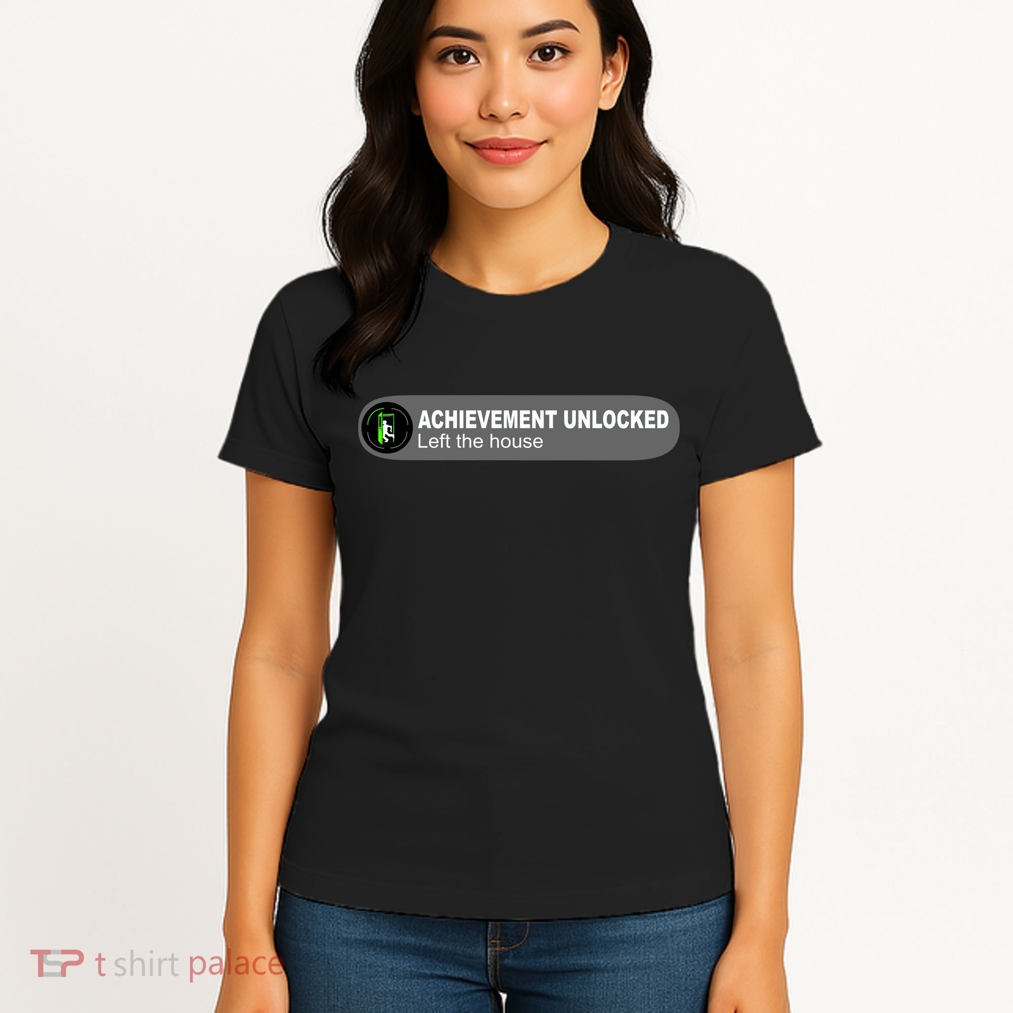 Achievement Unlocked Left The House Women's T-Shirt
