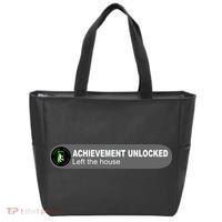 Achievement Unlocked Left The House Tote Bag thumb 0