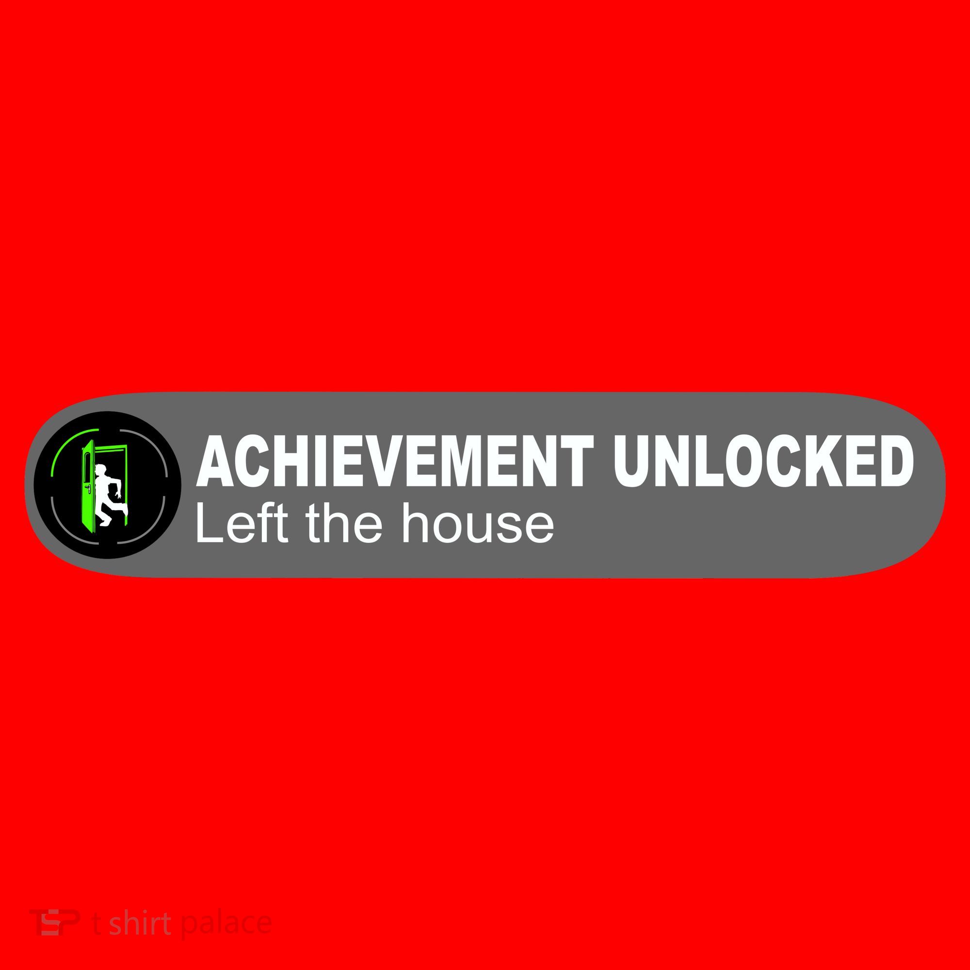 Achievement Unlocked Left The House Santa Hat