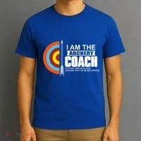 Archery Coach Is Always Right Trainer T-Shirt thumb 3