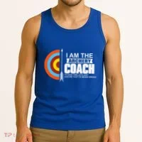 Archery Coach Is Always Right Trainer Tank Top thumb 3
